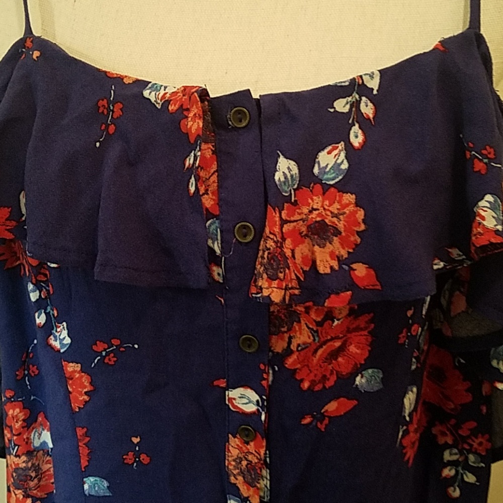NWT Xhilaration Foral dress - Picture 2 of 6